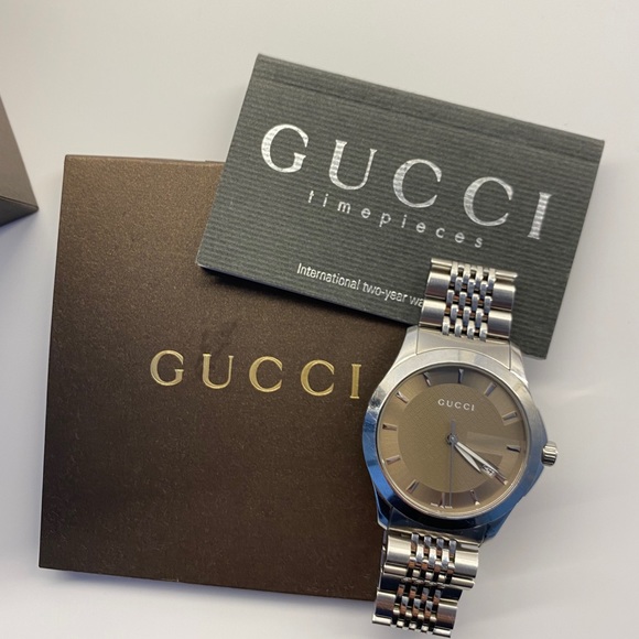 GUCCI G Timeless YA126406 Brown Dial - Picture 4 of 6